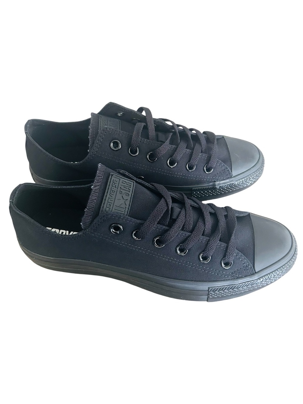 Converse All Star Chuck Taylor Low Top Sneakers - Black Size Men’s 7.5 Wms 9.5